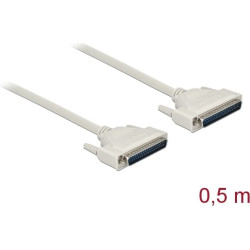 Delock Serial Cable D-Sub 37 male to male 0.5 m