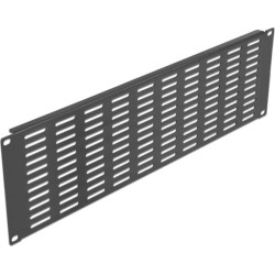 Delock 19″ Network Cabinet Panel with ventilation slots horizontal 3U black