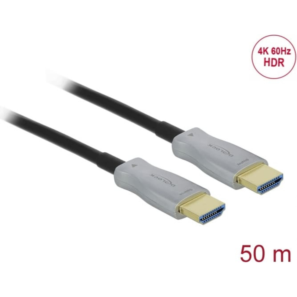 Delock Active Optical Cable HDMI 4K 60 Hz 50 m