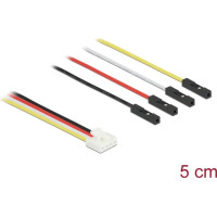 Delock Conversion IOT Grove Cable 4 x pin male to 4 x Jumper female 5 cm
