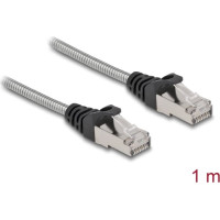 Delock RJ45 Cable Cat.6A U/FTP with metal jacket 1 m