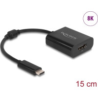 Delock USB Type-C™ Adapter to HDMI (DP Alt Mode) 8K with HDR function black
