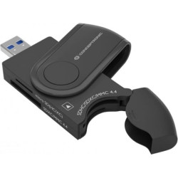 Conceptronic StreamVault BIAN04B karšu lasītājs USB 3.2 Gen 1 (3.1 Gen 1) Type-A Melns