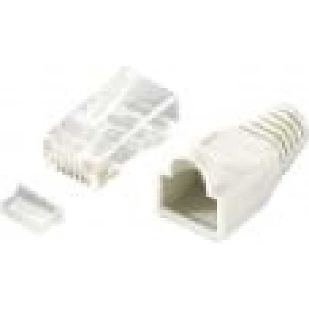 Equip 121175 vadu savienotājs RJ-45 Caurspīdīgs, Balts