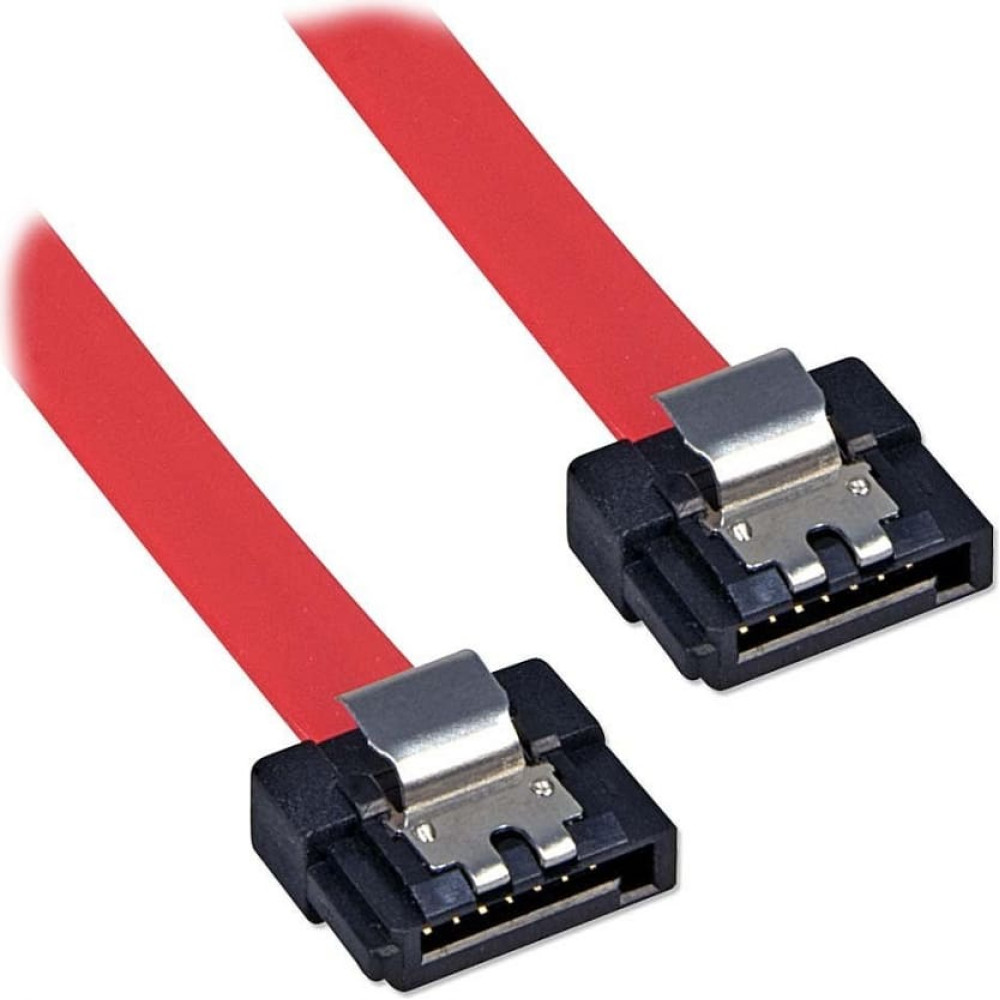 Lindy 33559 SATA kabelis 0,2 m Sarkans