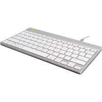R-Go Tools R-Go Tastatur Compact Break US-Layout Kabel            weiß