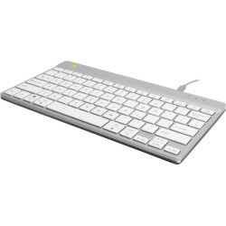R-Go Tools R-Go Tastatur Compact Break US-Layout Kabel            weiß