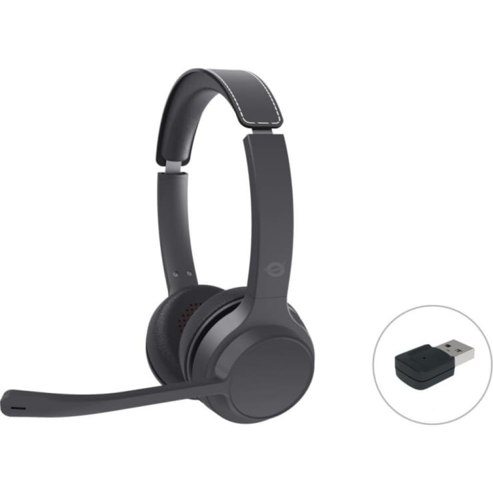 Conceptronic Headset Wireless Bluetooth inkl USB-Adapter  sw