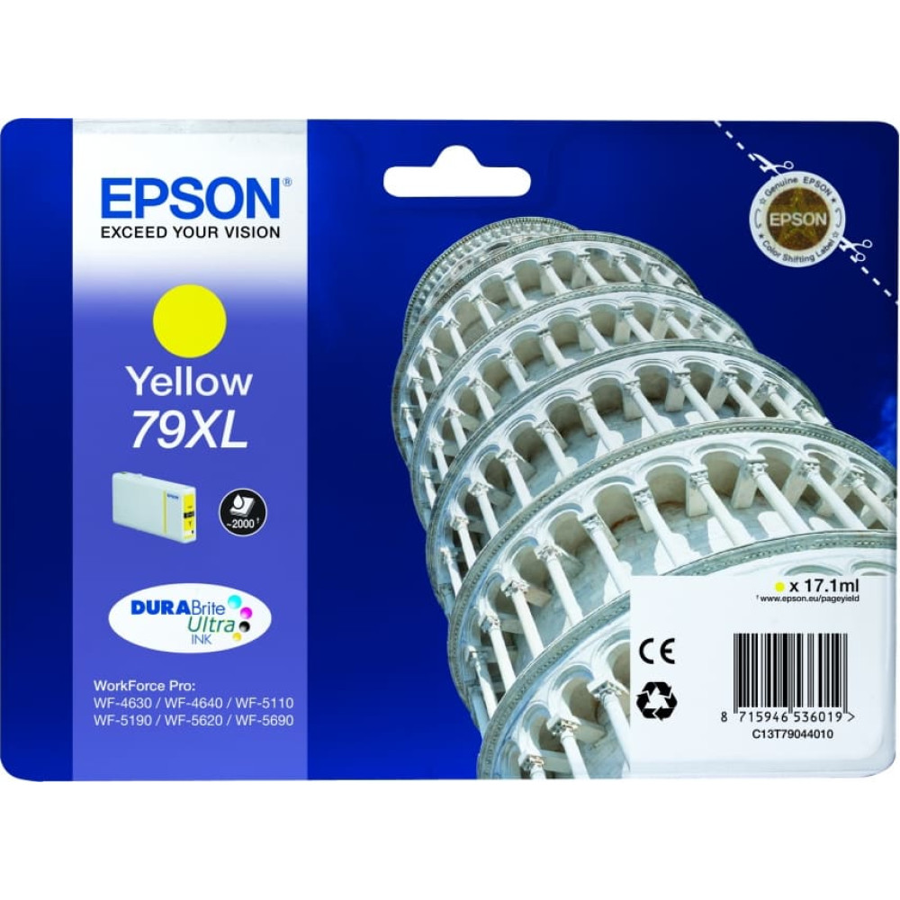 Epson Patrone Epson 79 yellow XL                             T7904