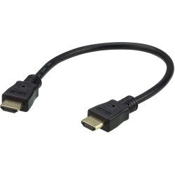 Aten High Speed True 4K HDMI Cable with Ethernet, black, 0.3 m