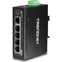 Trendnet Industrie Switch 5 Port Gbit IP30 Metall