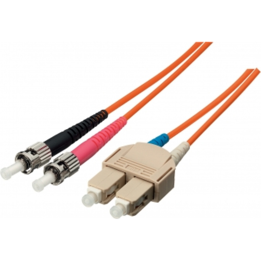 Equip 252337 InfiniBand un optiskās šķiedras kabelis 15 m 2x ST 2x SC Dzeltens