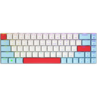 Cherry MX-LP 2.1 Compact Wireless tastatūra Speļu RF bezvadu sakari + Bluetooth QWERTY Amerikāņu angļu valoda Balts