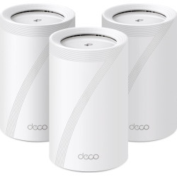 Tp-Link Deco BE65 Trīs diapazoni (2,4 GHz / 5 GHz / 6 GHz) Wi-Fi 7 (802.11be) Balts 4 Iekšējs