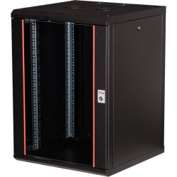 Equip EPM-16-6060-B-CBAA statnis 16U Pie sienas stiprināms statīvs Melns