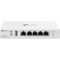 Tp-Link Festa FR205 ar vadiem pievienojams rūteris 10 Gigabit Ethernet, 100 Gigabit Ethernet, Tīkls Gigabit Ethernet Balts