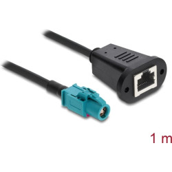 Delock Cable HSD Z female to RJ45 jack 1 m