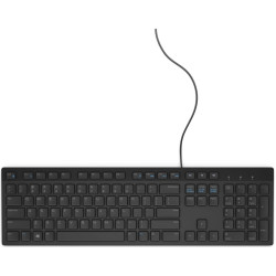 Dell KB216 tastatūra Universāls USB QWERTY US International Melns