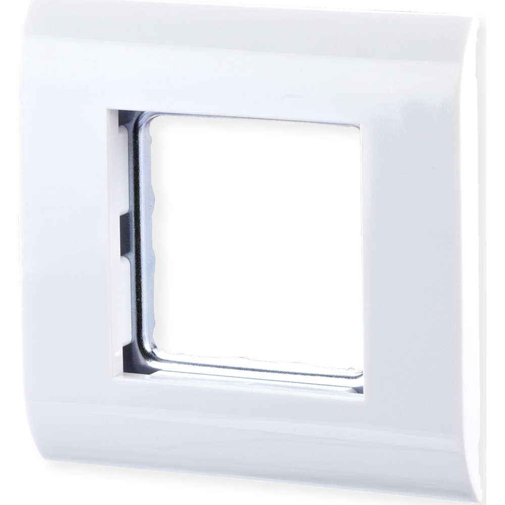 Metz Connect Rahmen 80x80 mm für 45x45 mm weiß