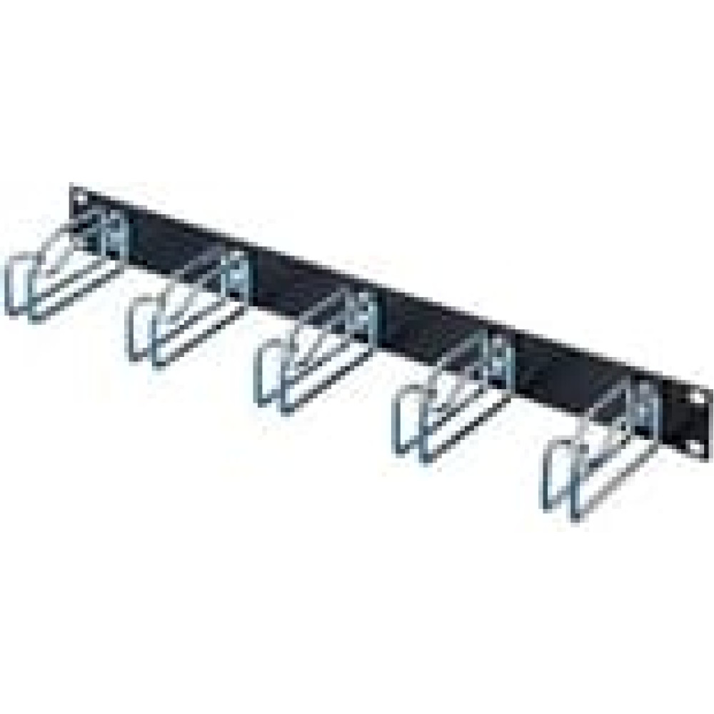 Rittal Rangierpanel 1HE HxT 43x105mm RAL 9005 Stahlb&uuml;gel