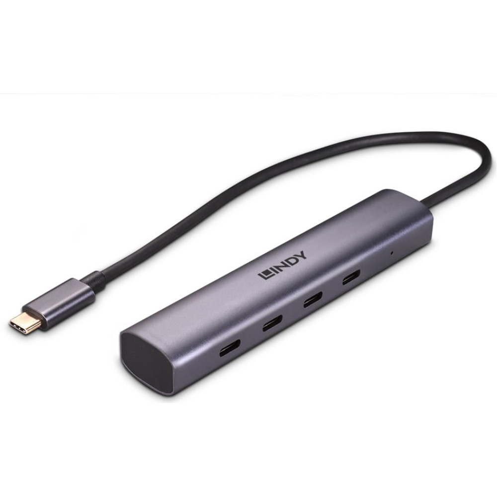 Lindy 4 Port USB 3.2 Gen 2 Type C Hub