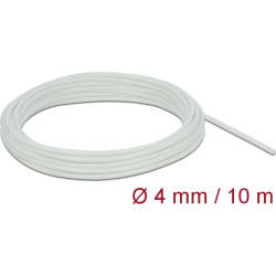 Delock Fiberglass Sleeving 10 m x 4 mm white