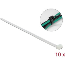 Delock Cable Ties L 850 x W 9 mm 10 pieces white
