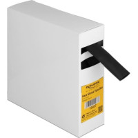 Delock Heat shrink tube Box, with inside adhesive, shrinkage ratio 3:1, 5 m x 15 mm black