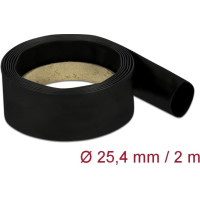 Delock Heat Shrink Tube 2 m x 25.4 mm Shrinkage Ratio 4:1 black