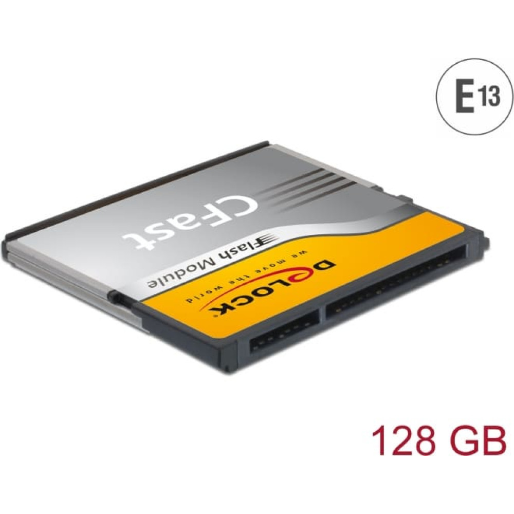 Delock SATA 6 Gb/s CFast Flash Card 128 GB Typ MLC