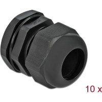 Delock Cable Gland PG25 10 pieces black