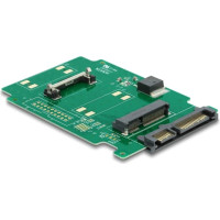 Delock Converter SATA 22 pin to mSATA full size