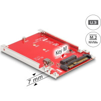 Delock 2.5″ Converter U.3 SFF-8639 to M.2 NVMe Key M - 7 mm