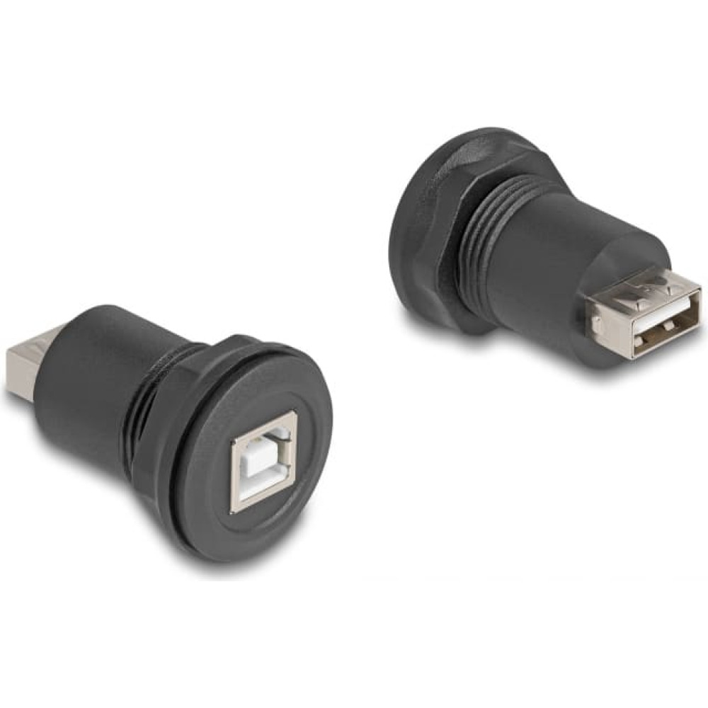 Delock USB 2.0 Type-B to USB 2.0 Type-A built-in connector black