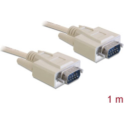 Delock Serial Cable D-Sub 9 male to male 1 m
