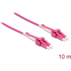 Delock Cable Optical Fibre LC > LC Multimode OM4 Uniboot 10 m