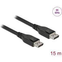 Delock Active DisplayPort Cable 8K 60 Hz 15 m
