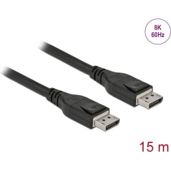 Delock Active DisplayPort Cable 8K 60 Hz 15 m