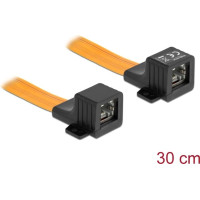 Delock RJ45 FPC (Flexible Printed Circuit) window feed-through 30 cm