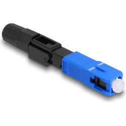 Delock Optical fiber quick connector SC Simplex plug UPC field-assembly