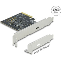 Delock PCI Express x4 Card to 1 x external SuperSpeed USB 20 Gbps (USB 3.2 Gen 2x2) USB Type-C™ female