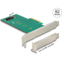 Delock PCI Express x4 Card to 1 x internal NVMe M.2 Key M 110 mm - Low Profile Form Factor