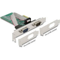 Delock PCI Express x1 Card to 2 x Serial RS-232