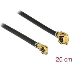 Delock Antenna Cable I-PEX Inc., MHF® I plug to I-PEX Inc., MHF® 4L plug 1.13 20 cm
