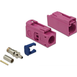Delock FAKRA H jack 25 mm (long) for crimping