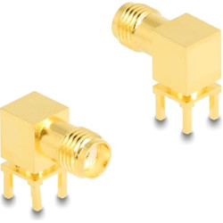 Delock Adapter SMA jack 90° PCB HBI59-1