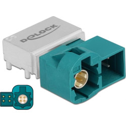 Delock HSD Z male +4 power pins PCB