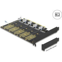 Delock PCI Express x16 Card to 5 x internal M.2 Key B / SATA
