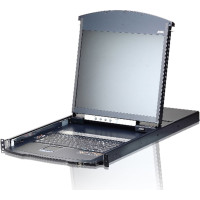 Aten KL1116VN 48cm LCD IP-KVM 16-Port, DE-Layout