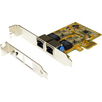 Exsys EX-6072-4K 2 Port PCIe Dual Ethernet Netzwerkkarte mit 4KV Surge Protection